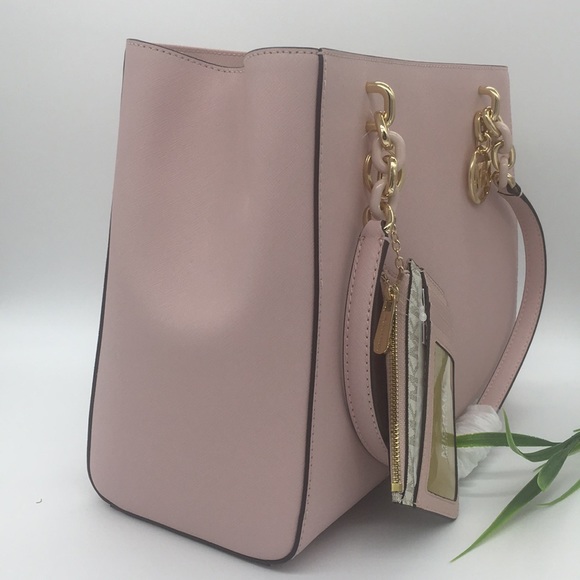 MICHAEL KORS SOFIA LG TOTE & SM TZ W ID SET - Picture 5 of 8